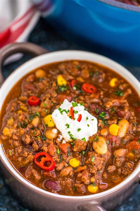 The Best Classic Chili .